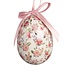 Clayre & Eef Easter Hanger Eggs Petite Flowers pink Set of 9