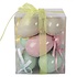 Clayre & Eef Easter Hanger Eggs Rabbits & Flowers Set of 9