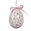 Easter Hanger Eggs Petite Flower purple Set of 9