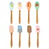 Talking Tables Silicone-Wood Kitchen Utensils assorti