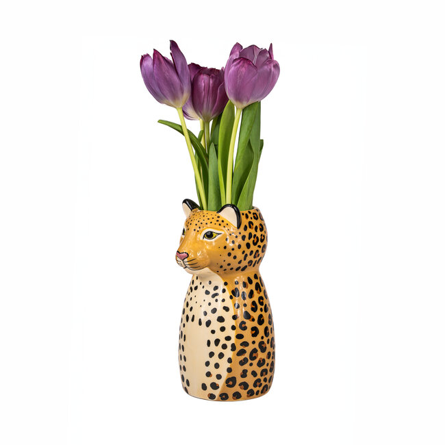 Vase Leopard