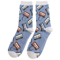 Miss Sparrow Mens Socks Bamboo Tapes denim