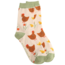 Socken Bamboo Chicks & Hen cream