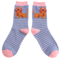 Miss Sparrow Socken Bamboo Sausage in Shades denim