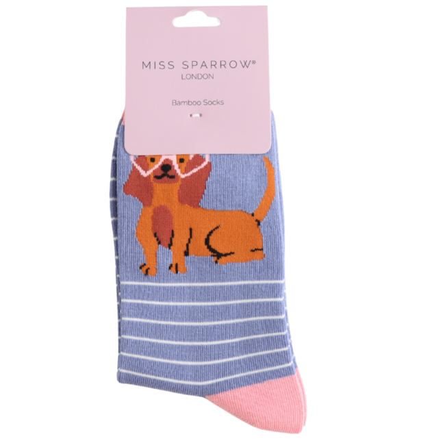 Socken Bamboo Sausage in Shades denim