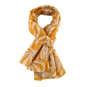 M&K Collection Scarve Floral Burst mustard