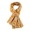 M&K Collection Schal Floral Burst mustard