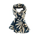 M&K Collection Scarve Floral Burst navy
