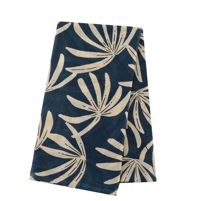 Scarve Floral Burst navy