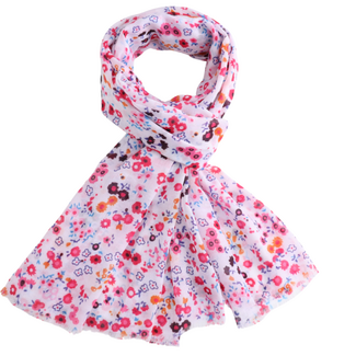 M&K Collection Scarve Little Flowers pink