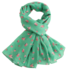 M&K Collection Schal Mini Strawberries green