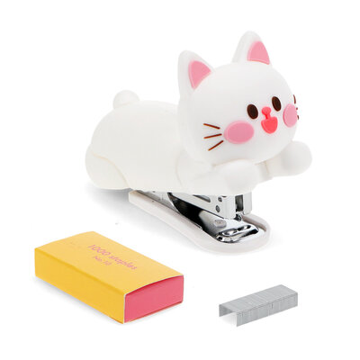 Rex London Mini Stapler Kitten with 1000 staples