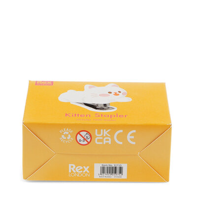 Rex London Mini-Klammerhefter Kitten with 1000 staples