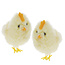 Fluffy Easter Decorations Chicks Set of 2