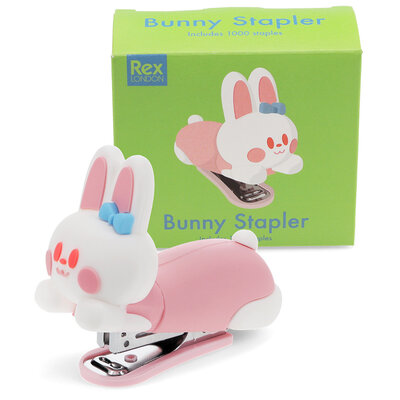 Rex London Mini-Klammerhefter Bunny with 1000 staples
