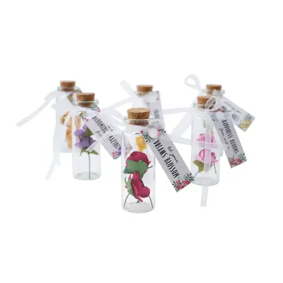 CGB Giftware Flower Bottles Sentiment in Display
