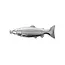 Hip Flask Steinless Steel Great Plains Fish