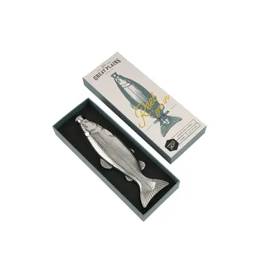 CGB Giftware Hip Flask Steinless Steel Great Plains Fish