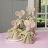 Sjaal met Verhaal Felt Decoration Funny Bunny assorti