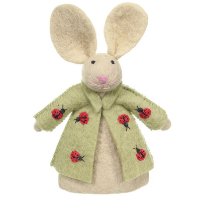 Sjaal met Verhaal Filz-Dekoration Funny Bunny assorti