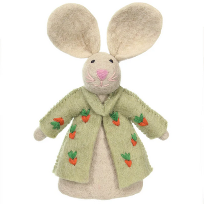 Sjaal met Verhaal Felt Decoration Funny Bunny assorti
