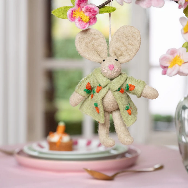 Felt Hanger Funny Bunny assorti