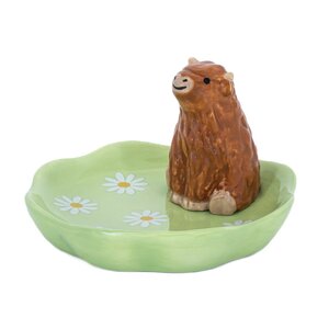Sass & Belle Trinket Dish Highland Cow