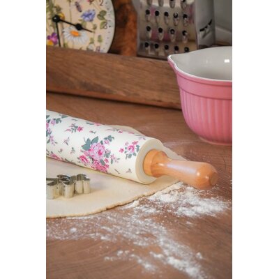 Isabelle Rose Silikon-Holz Teigroller Bella 43 cm