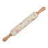 Isabelle Rose Silicone Wooden Rolling Pin English Garden 43 cm