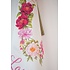 Isabelle Rose Tea towel Peony
