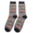 Miss Sparrow Mens Socks Bamboo Harvest grey