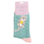 Socken Bamboo Otter & Dots green