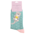 Miss Sparrow Socks Bamboo Otter & Dots green