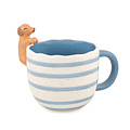 Sass & Belle Mug Peeking Sausage Dog