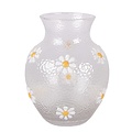 Clayre & Eef Vase Daisy white