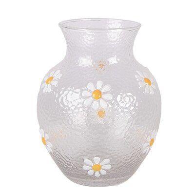 Clayre & Eef Vase Daisy white