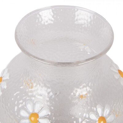 Clayre & Eef Vase Daisy white