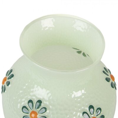 Clayre & Eef Vase Daisy green