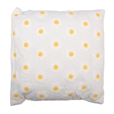 Clayre & Eef Cushion Daisy white