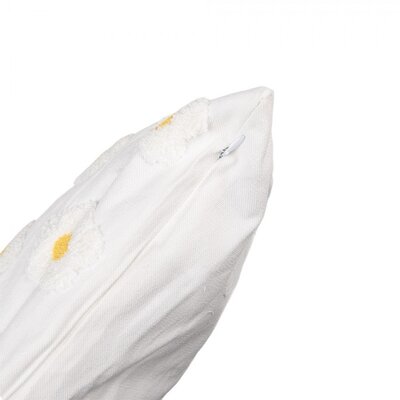 Clayre & Eef Kissen Daisy white