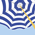 Paperproducts Design Papierservietten Beach Umbrella blue