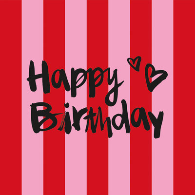 Paperproducts Design Papierservietten Formart Birthday