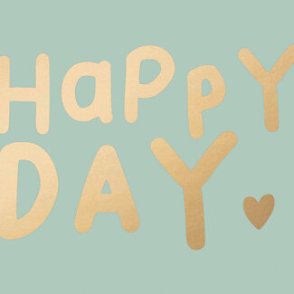 Paperproducts Design Papierservietten Happy Heart eucalyptus