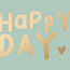 Paperproducts Design Papierservietten Happy Heart eucalyptus