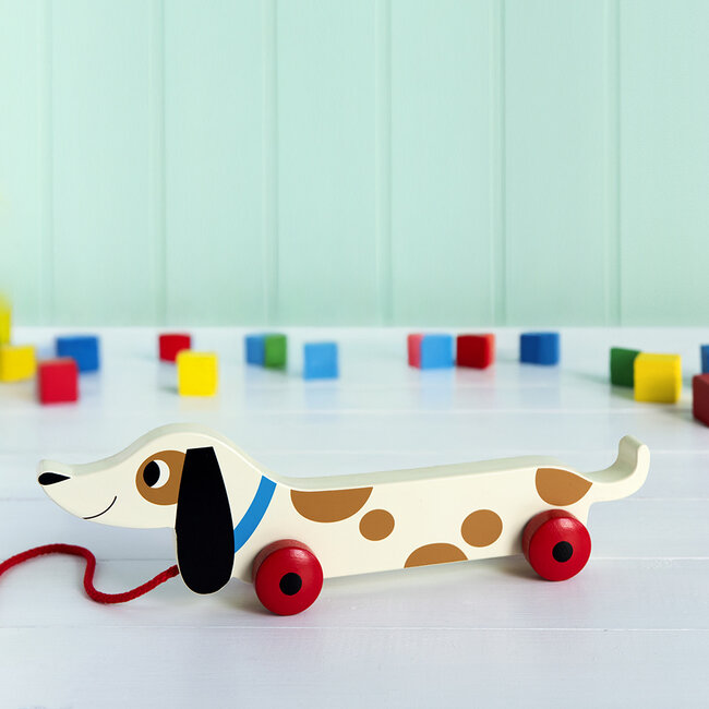 Pull Toy Charlie the Sausage