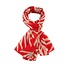 M&K Collection Schal Floral Burst red