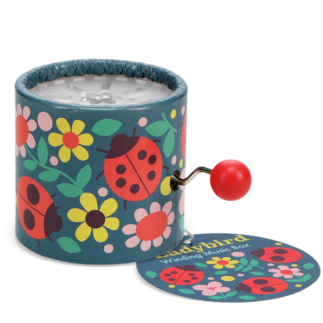 Winding Music Box  Ladybird