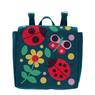 Rex London Canvas Backpack Ladybird