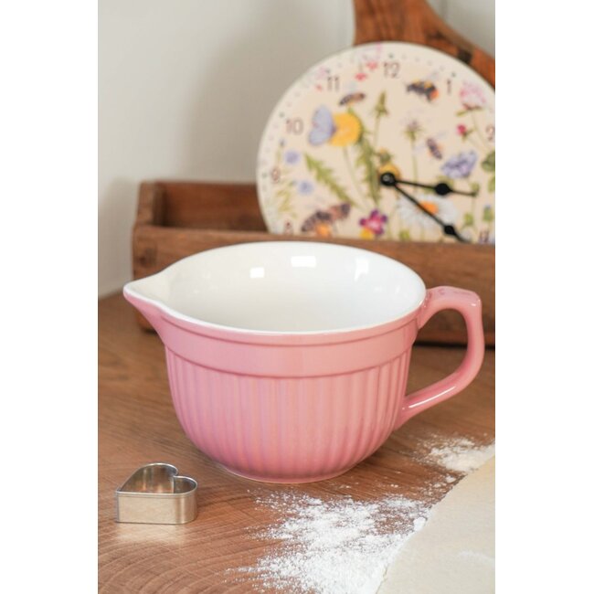 Mixing bowl 18 cm pink