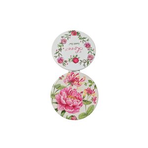 Isabelle Rose Pocket Mirror Peony Love